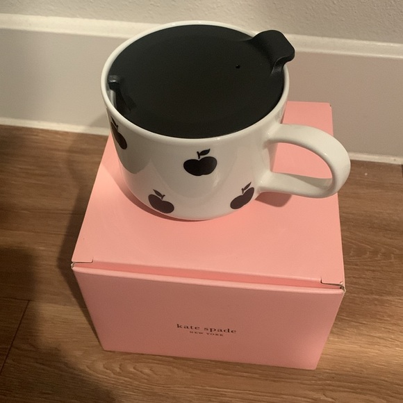 Kate Spade New York Apple Toss Travel Mug, 1.08, White - Picture 5 of 11